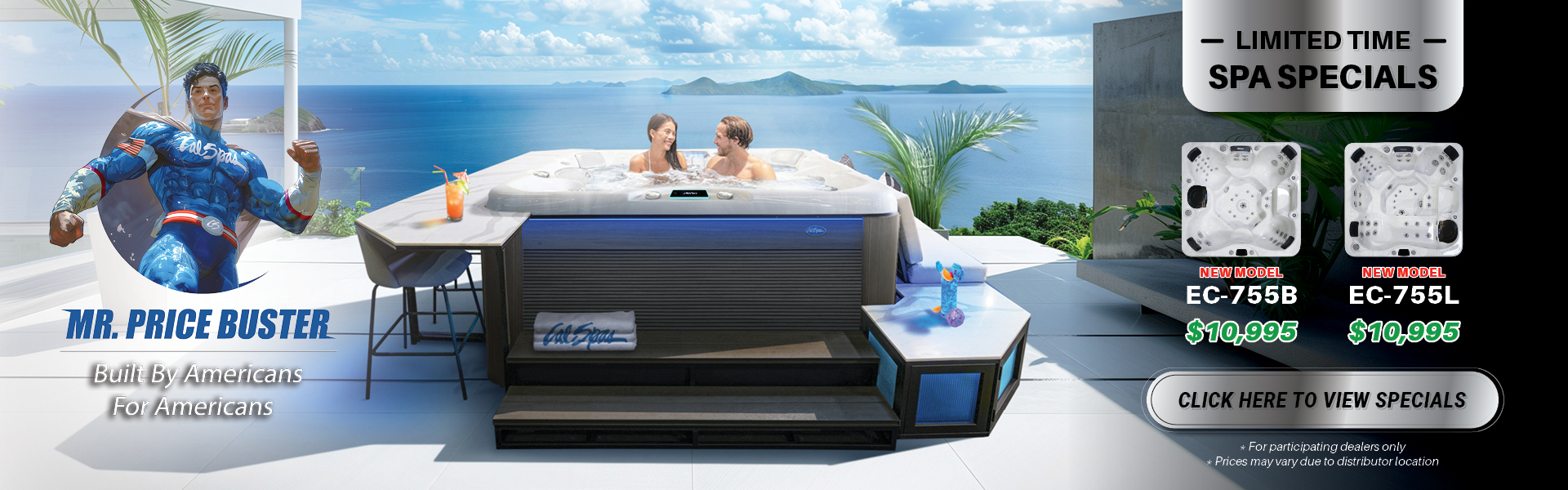 Calspas hot tub being used in a family setting - Norwalk