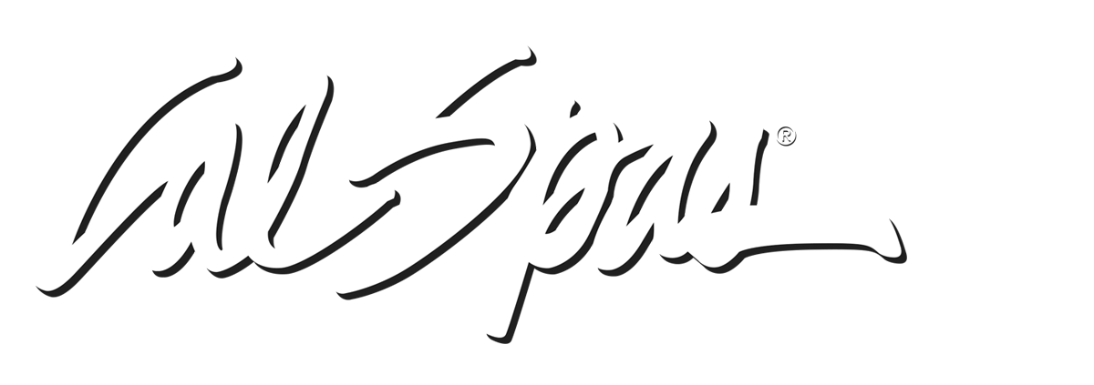 Calspas White logo hot tubs spas for sale Norwalk